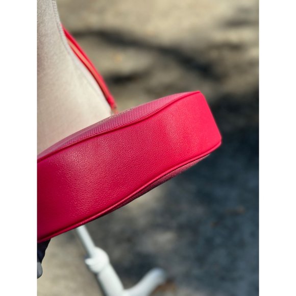 kate spade Rosie Canvas Crossbody Pink Peppercorn Coin Purse Extra Strap Dustbag - Picture 7 of 16